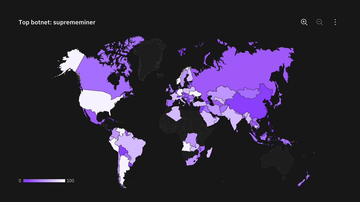 Choropleth map